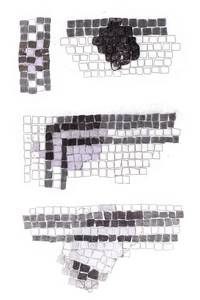 Die Rand- bzw. Rahmenstücke mit zeichnerischer Ergänzung.